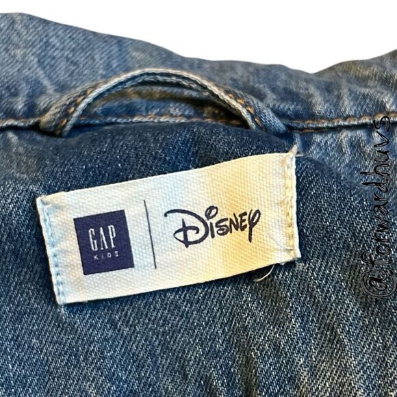 Gap Kids Disney Trucker Jacket – Mickey Mouse Embroidery - Size XS (4–5T) - Picture 5 of 10